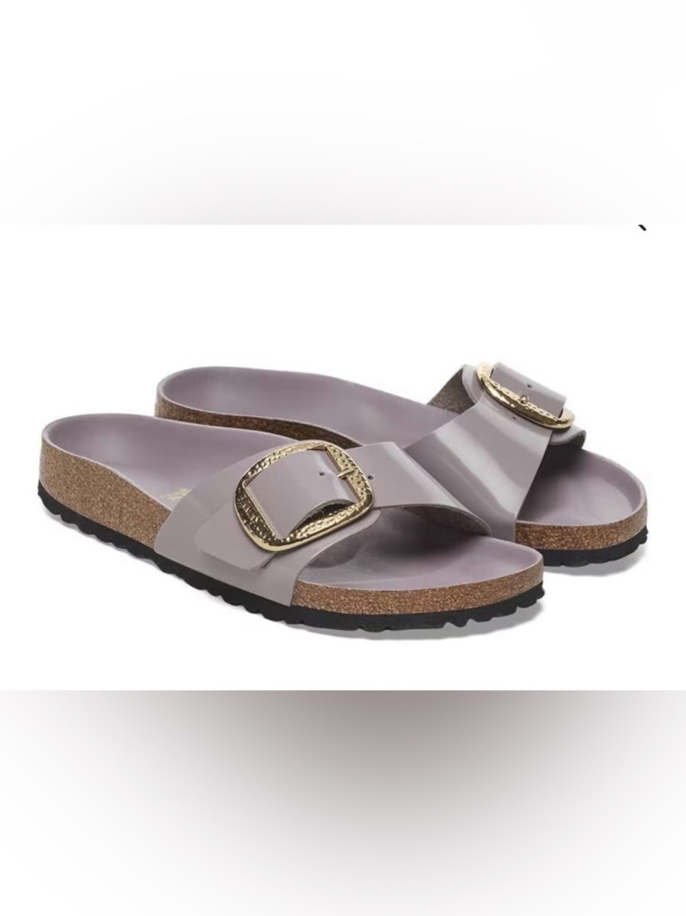 Birkenstock Madrid Hammered Big Buckle Size EU 39 or US 8 Narrow NIB